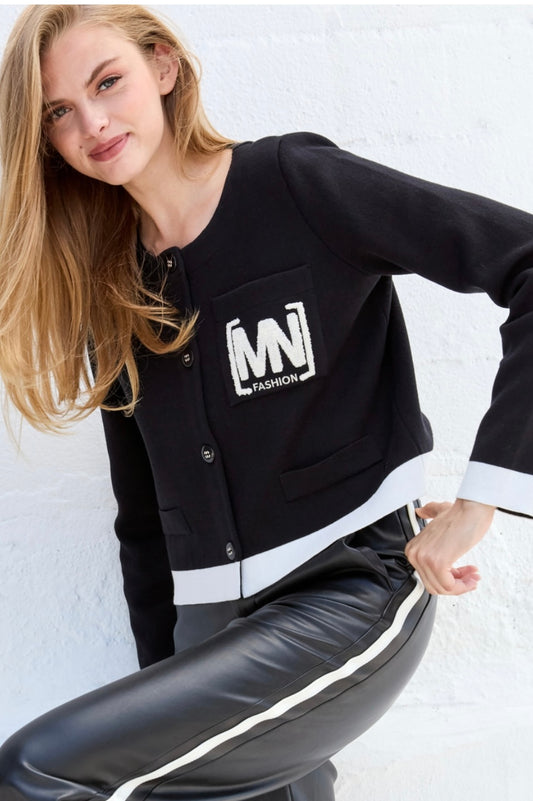Black M cardi (UK 18,20)