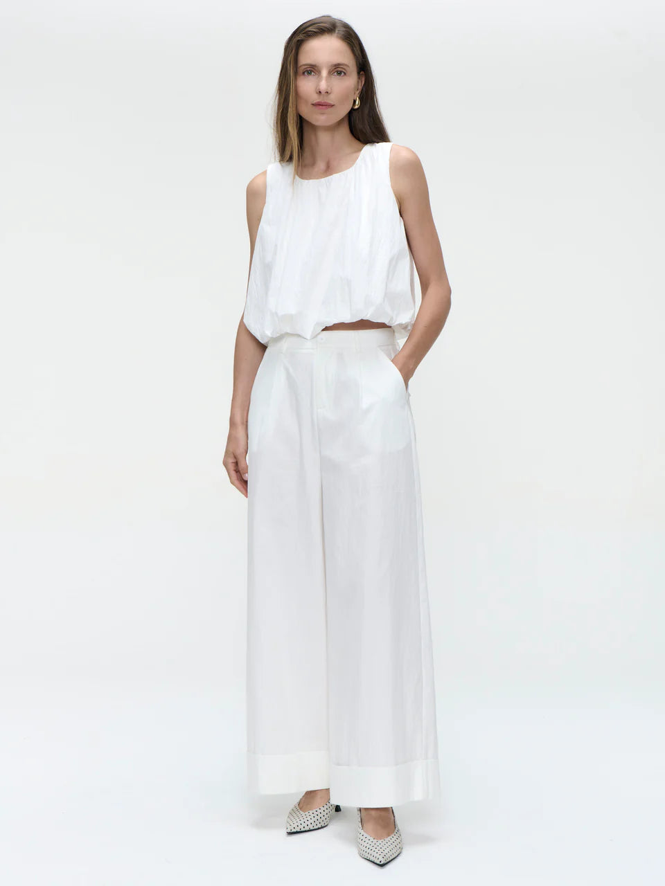 Mura trouser white