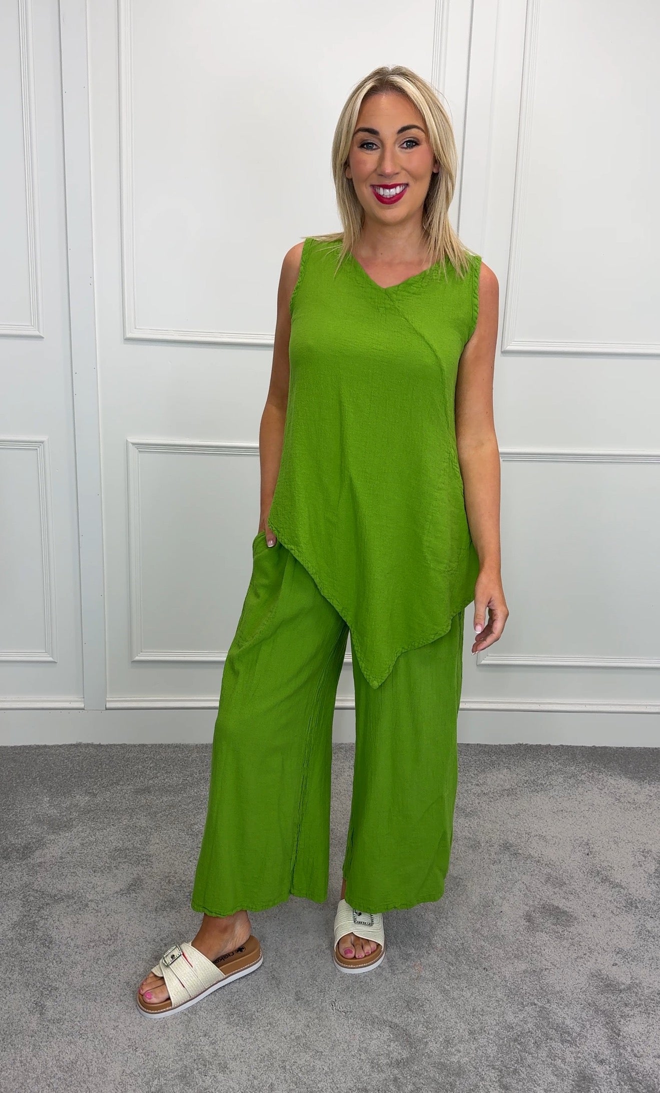 Allie Matcha Top