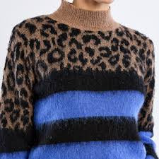 Leopard blue