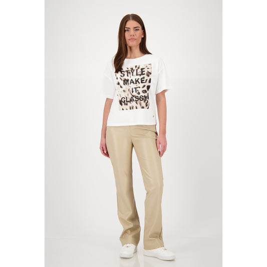 Montana cream leopard front top 819