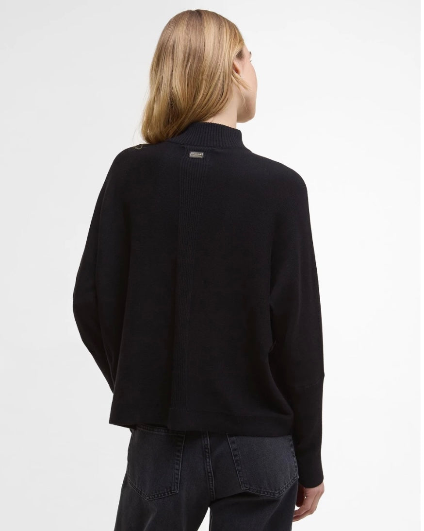 Lola knitted quarter zip jumper