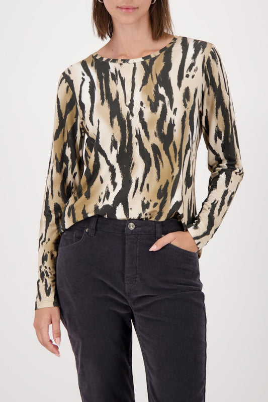 TOP WITH TIGER PATTERN 331