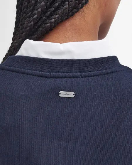 Barbour Northumberland navy sweatshirt