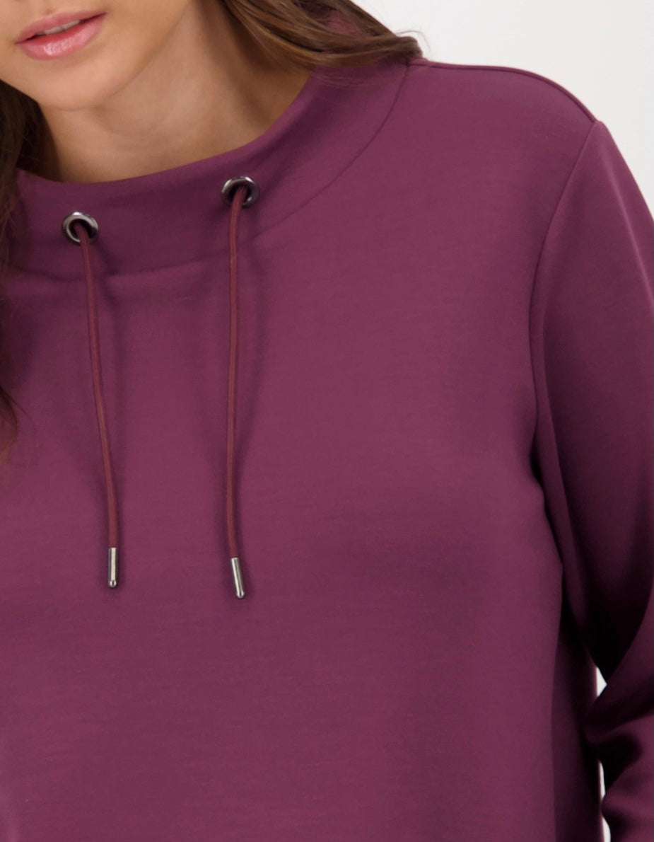 Bordeaux basic sweatshirt 148