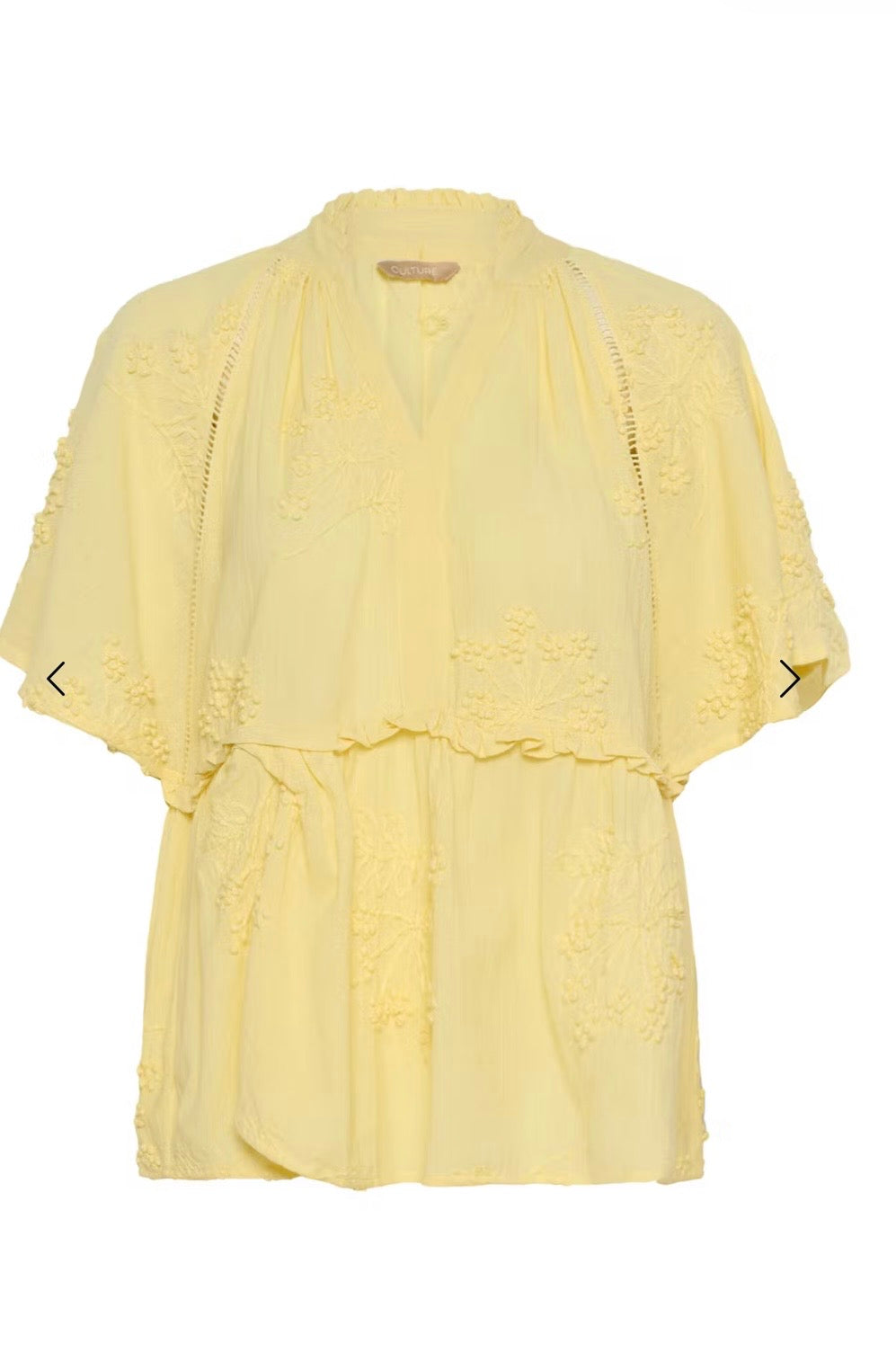 Ujalia Yellow Blouse