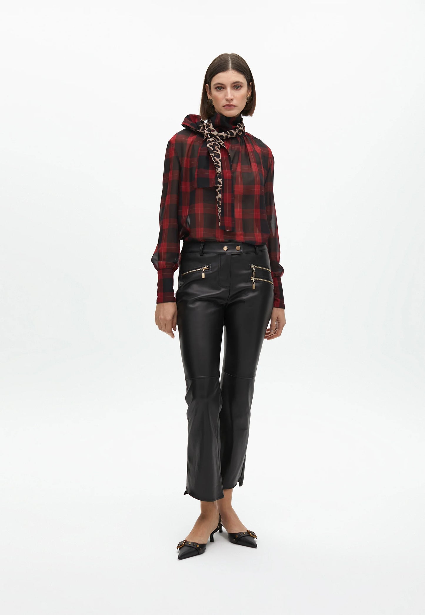 Tarte/ Léopard blouse