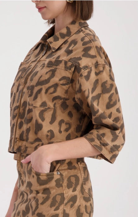 Leopard Print Jacket 096