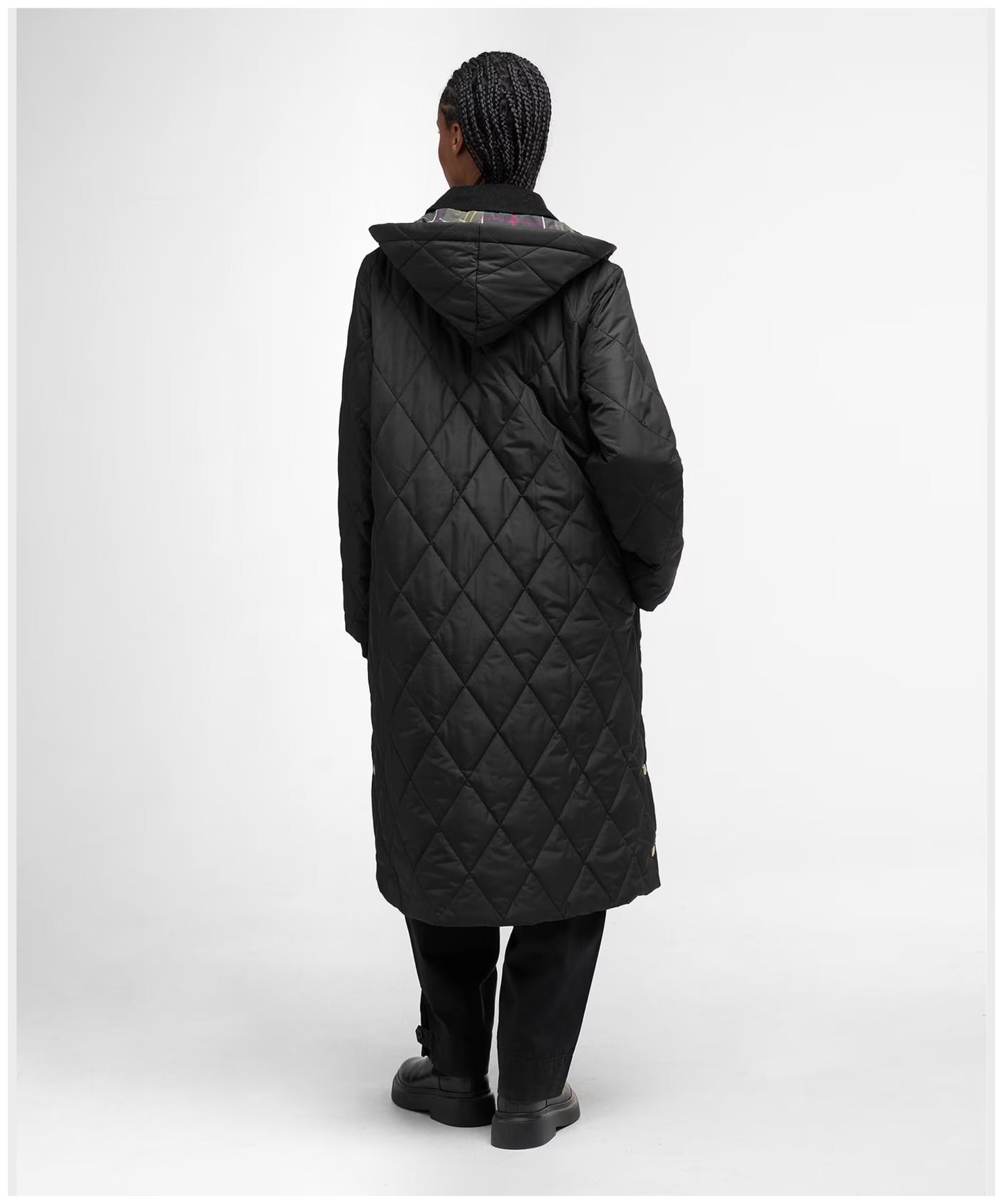 Barbour Meredith Quilted Coat Black