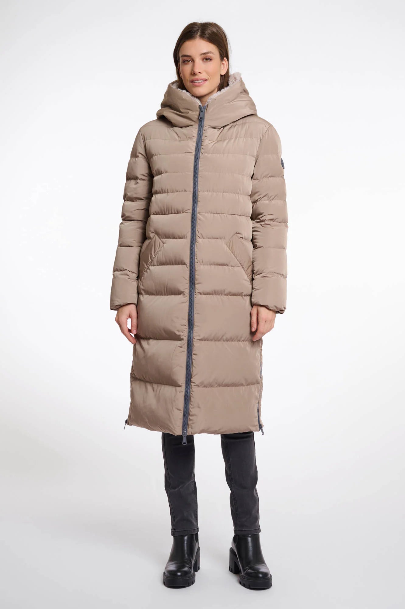 Keila faux-fur coat