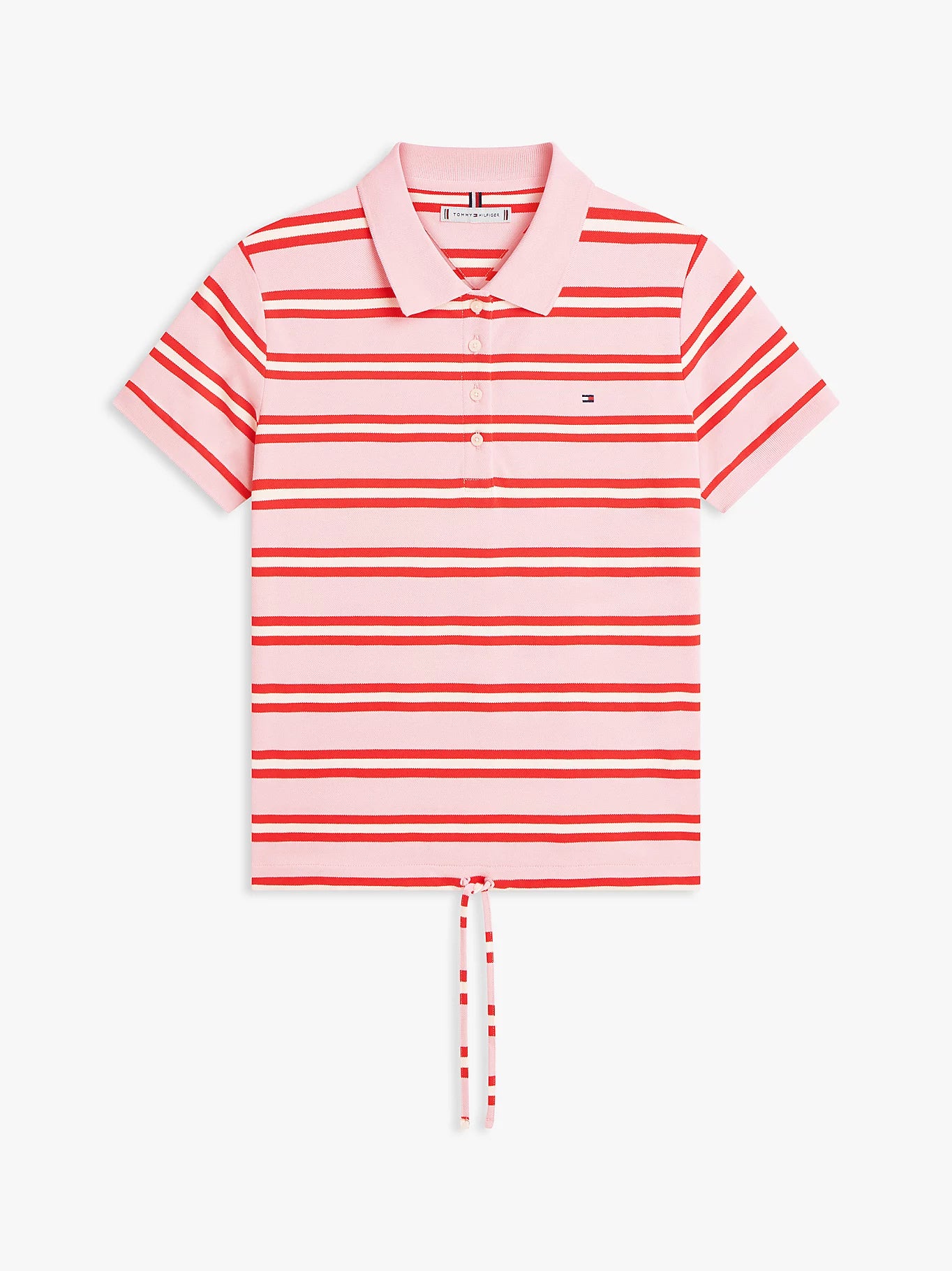 1985 Regular Fit Tie Front Polo Shirt
