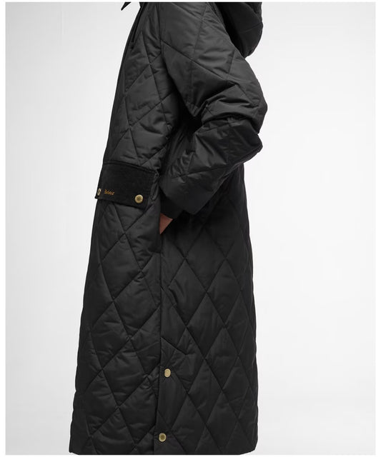 Barbour Meredith Quilted Coat Black