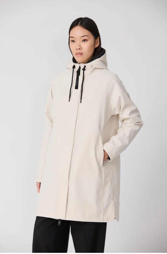 Tanta Oluja coat whitecap gray