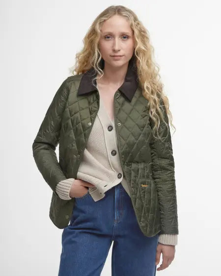 Barbour Annandale Quilted Olive