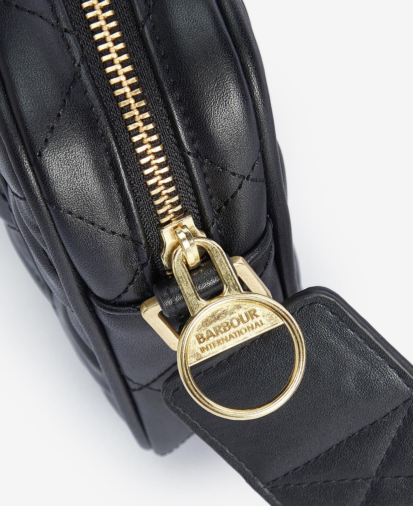 Sloane Quilted Crossbody Bag-Black