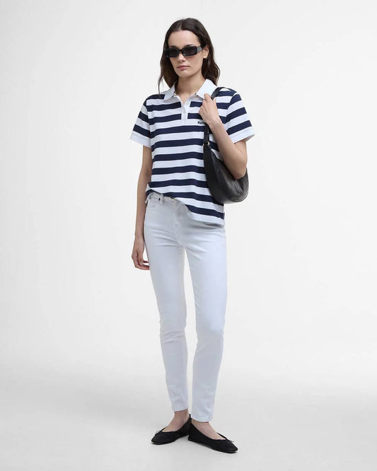 Ashbourne Striped Polo Shirt