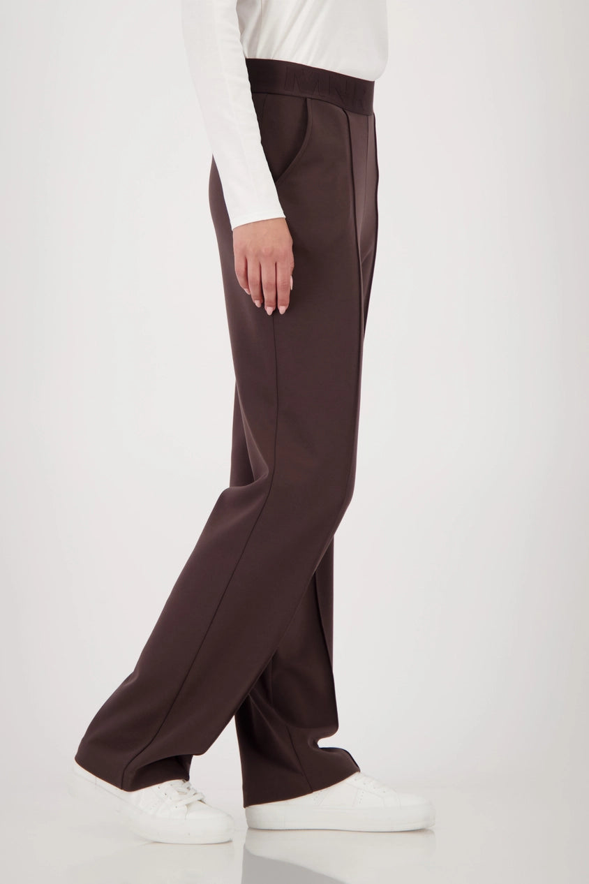 TROUSERS WITH BAND - Chocolate 703