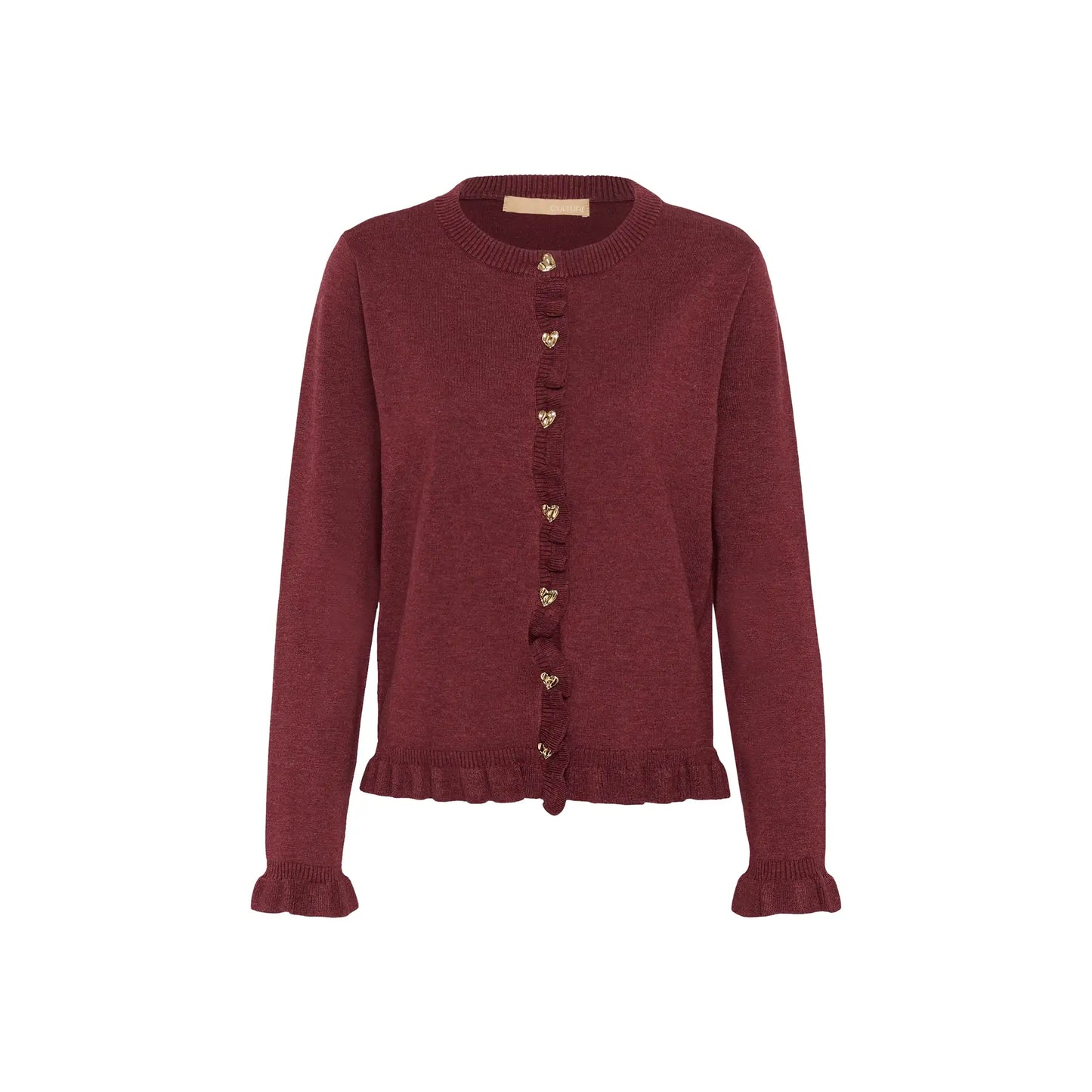 Annemaire fill cardigan Burgundy