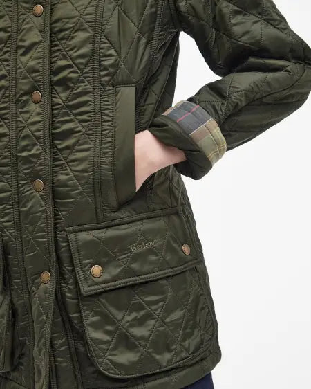 Barbour Beadnell polarquilt Olive