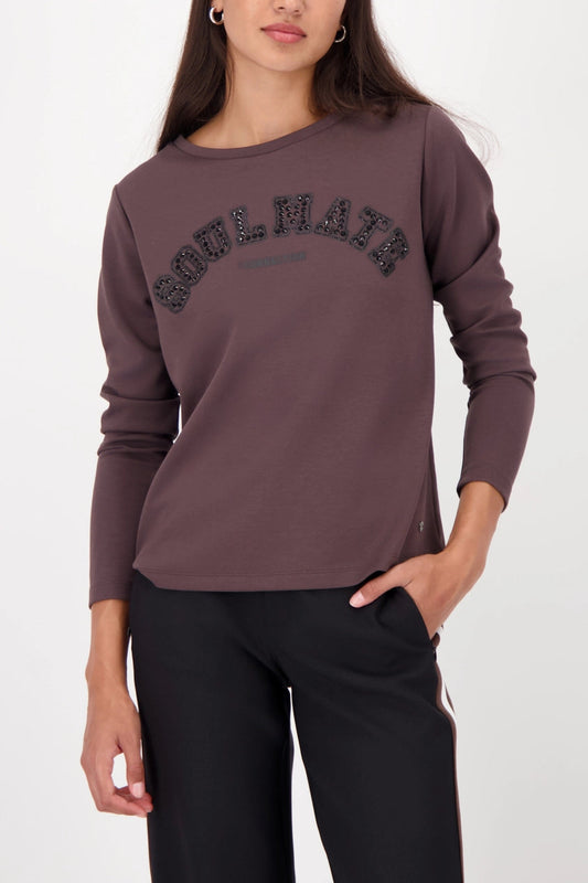 SOULMATE TOP-Chocolate 310
