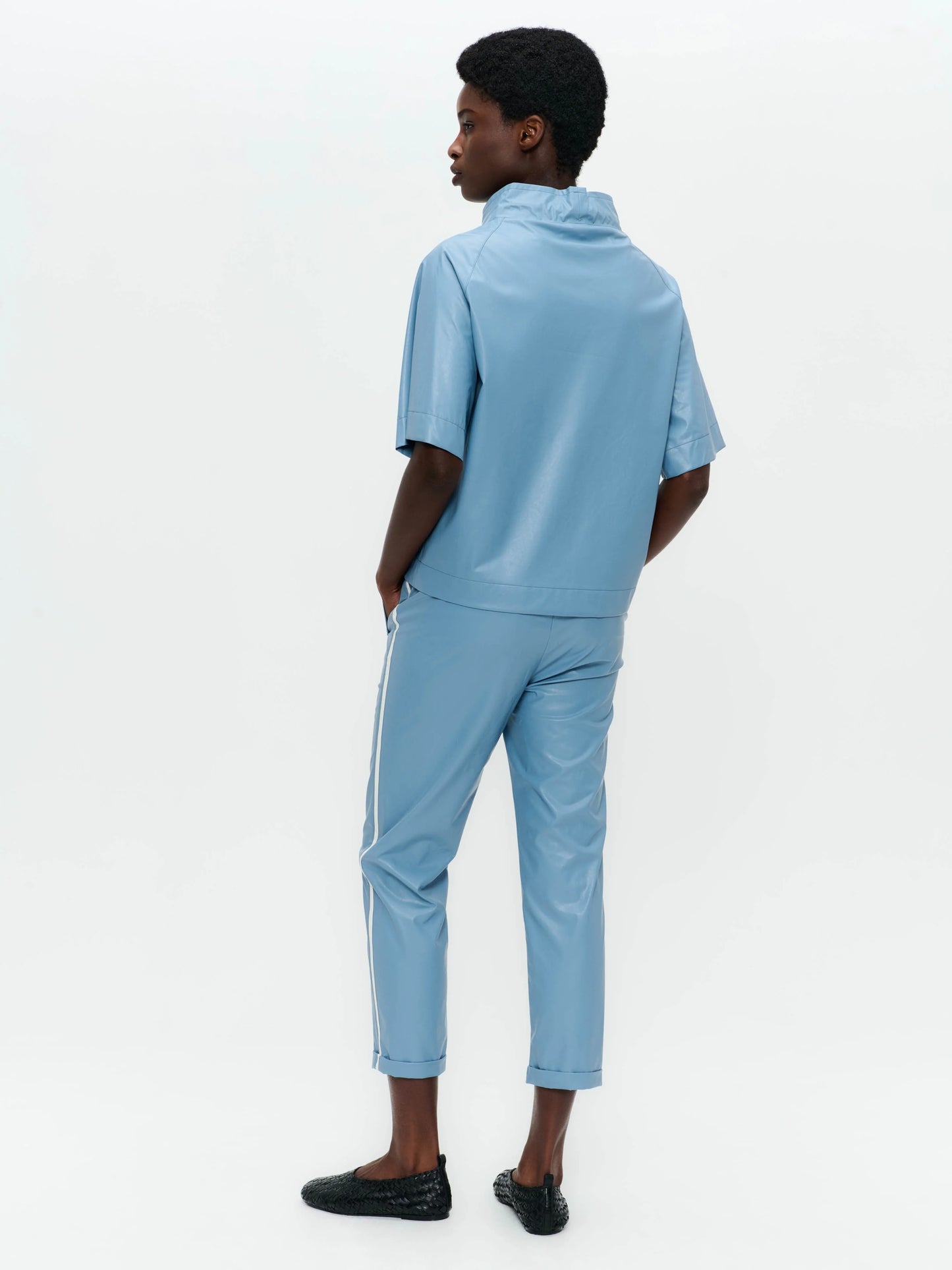 Florian Eco- Leather top