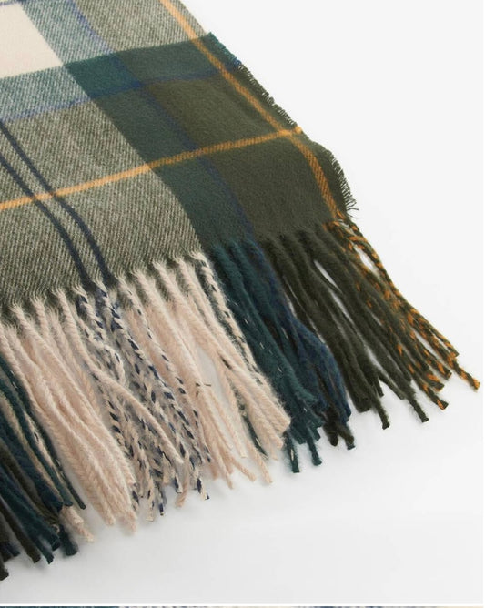 Hailes Green Tartan Scarf