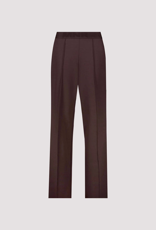 TROUSERS WITH BAND - Chocolate 703