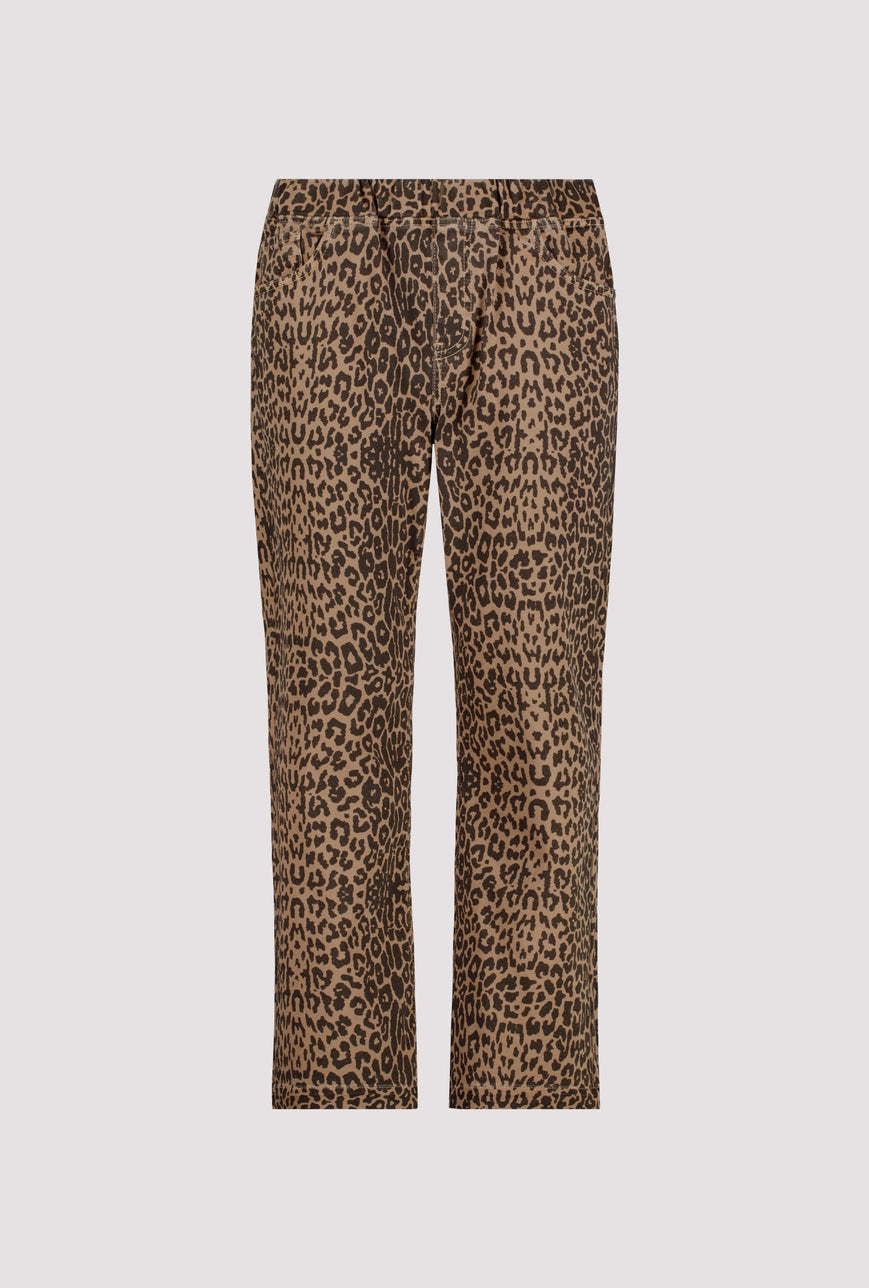 Leopard Straight Leg 7/8 032