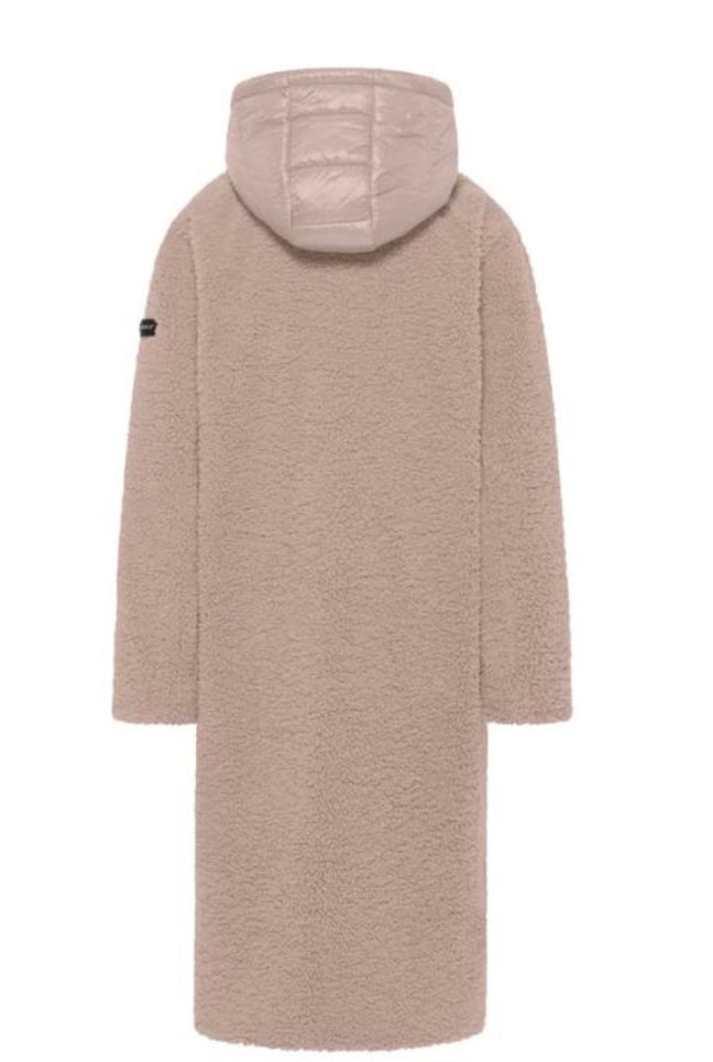 Teddy fur coat detachable hood 5808