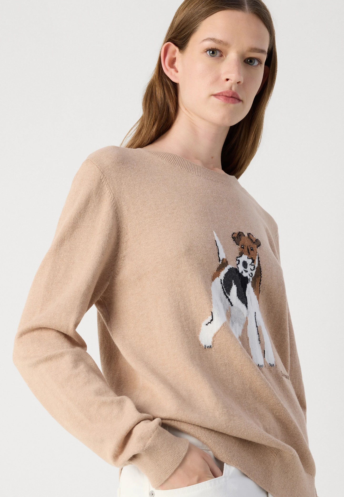 Barbour Farnham knitted jumper
