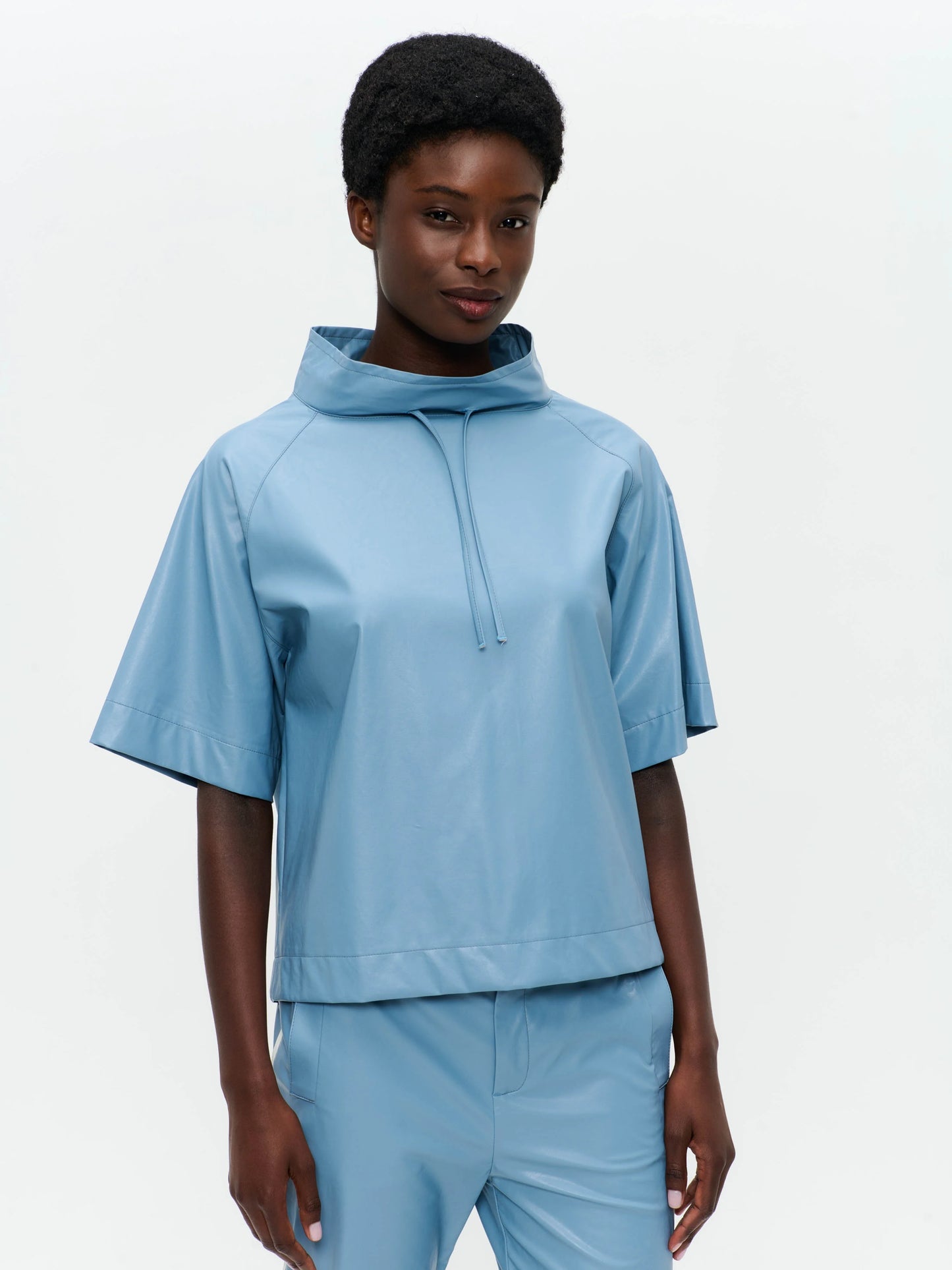 Florian Eco- Leather top