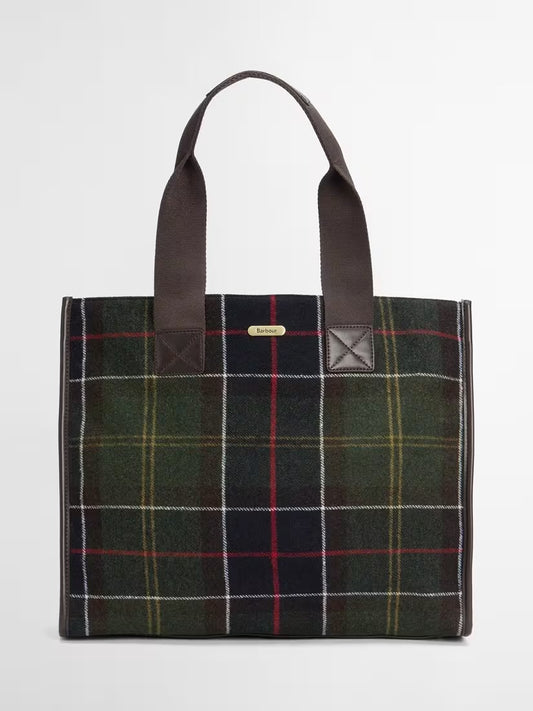 Turnberry Tote Bag, Classic Tartan