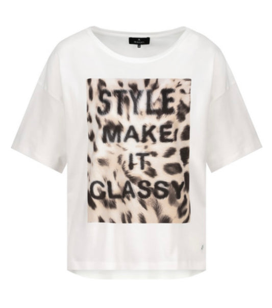 Montana cream leopard front top 819