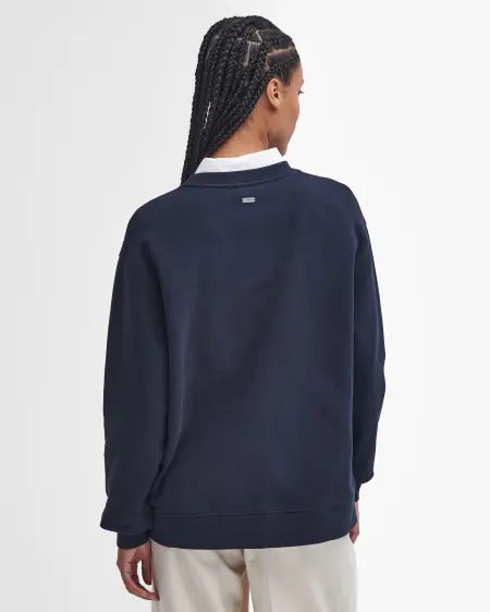 Barbour Northumberland navy sweatshirt