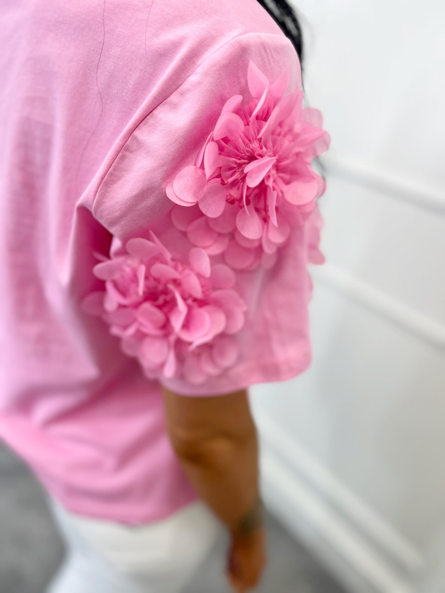 Pink Flow Top (Size UK 12)