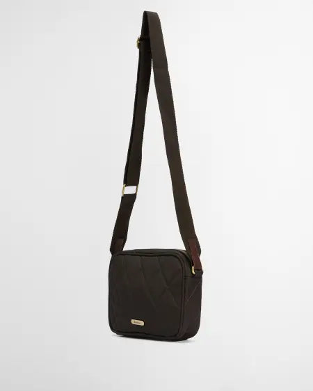 Quilted Crossbody Bag - Olive