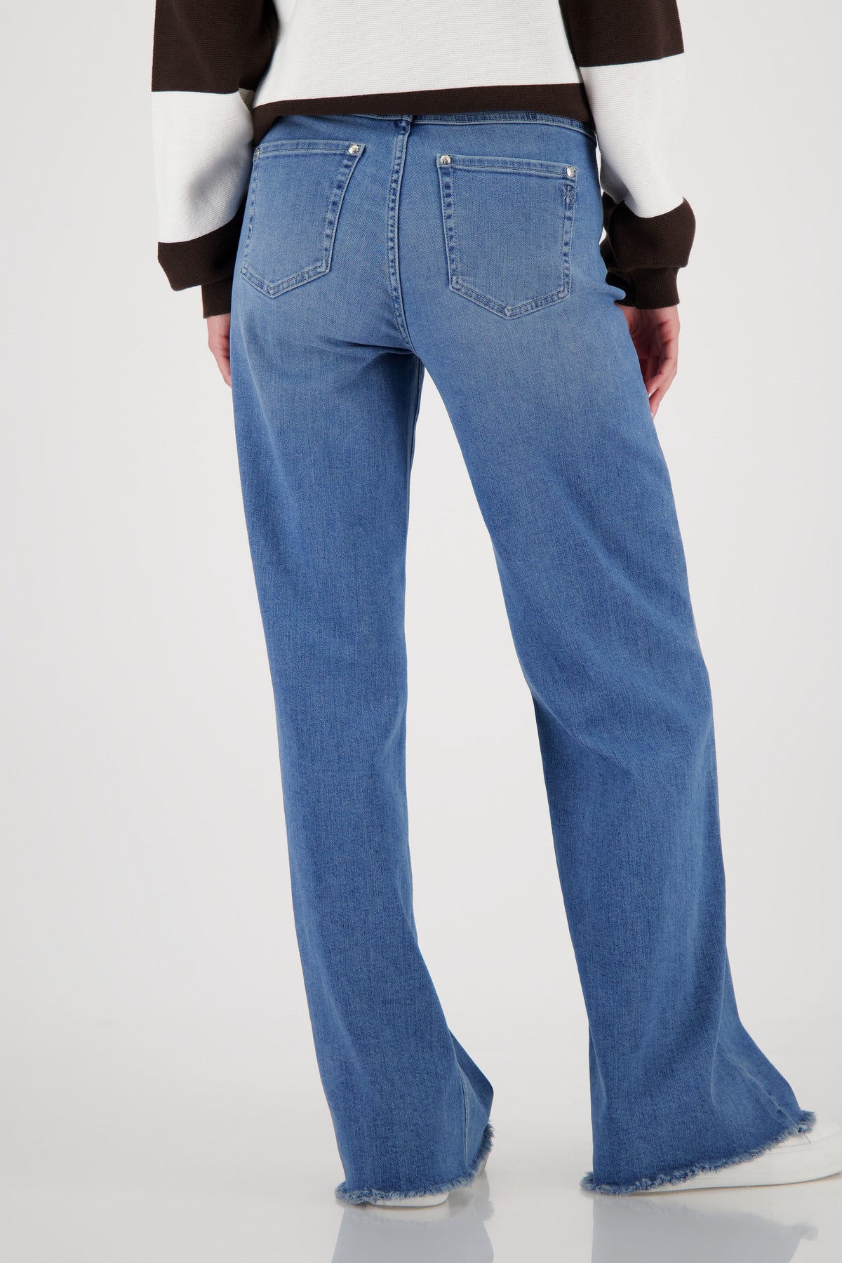 Frayed wide leg 492