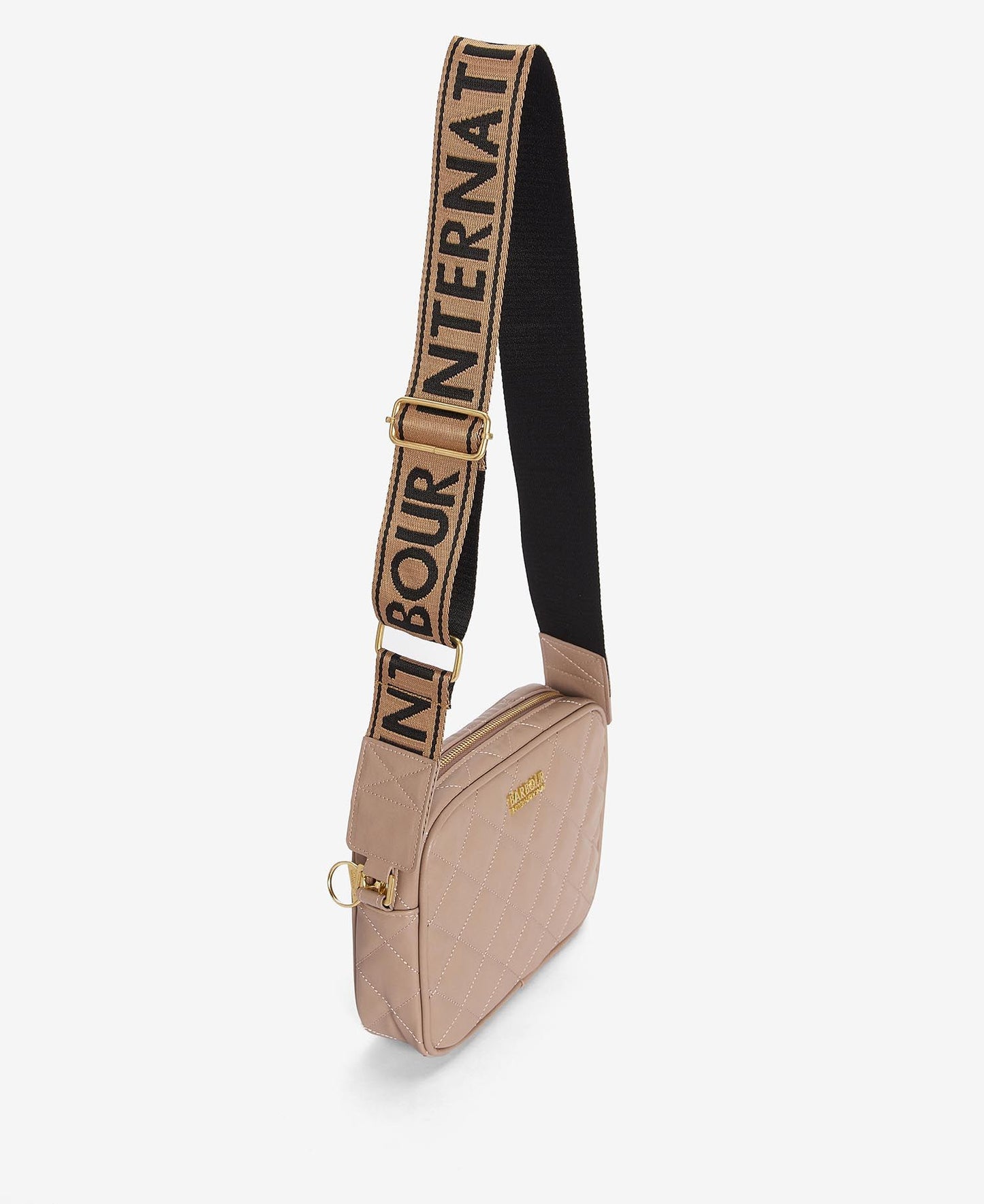 Sloane Quilted Crossbody Bag- Camel