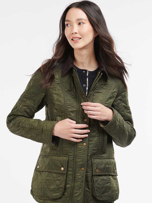 Barbour Beadnell polarquilt Olive