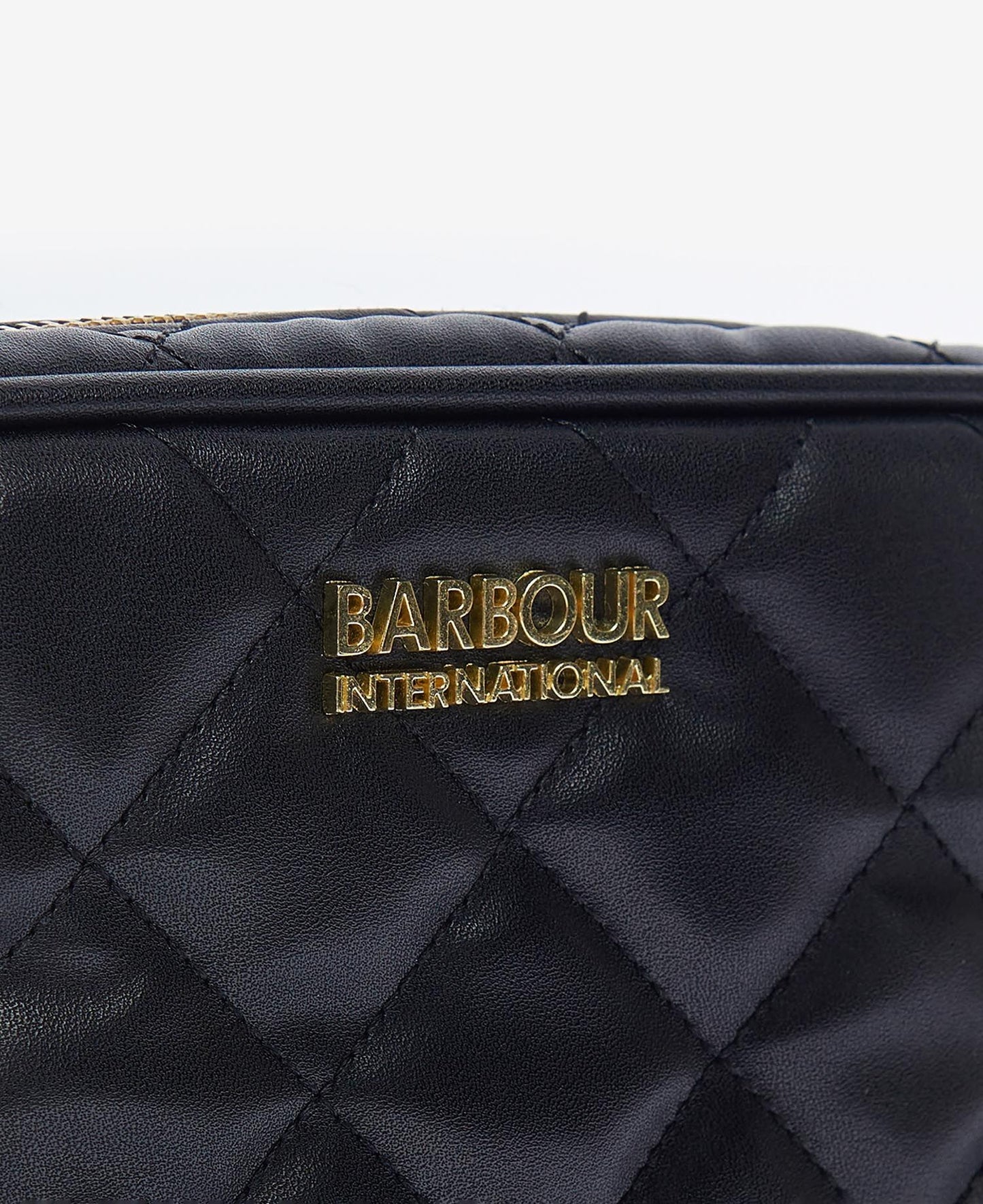 Sloane Quilted Crossbody Bag-Black