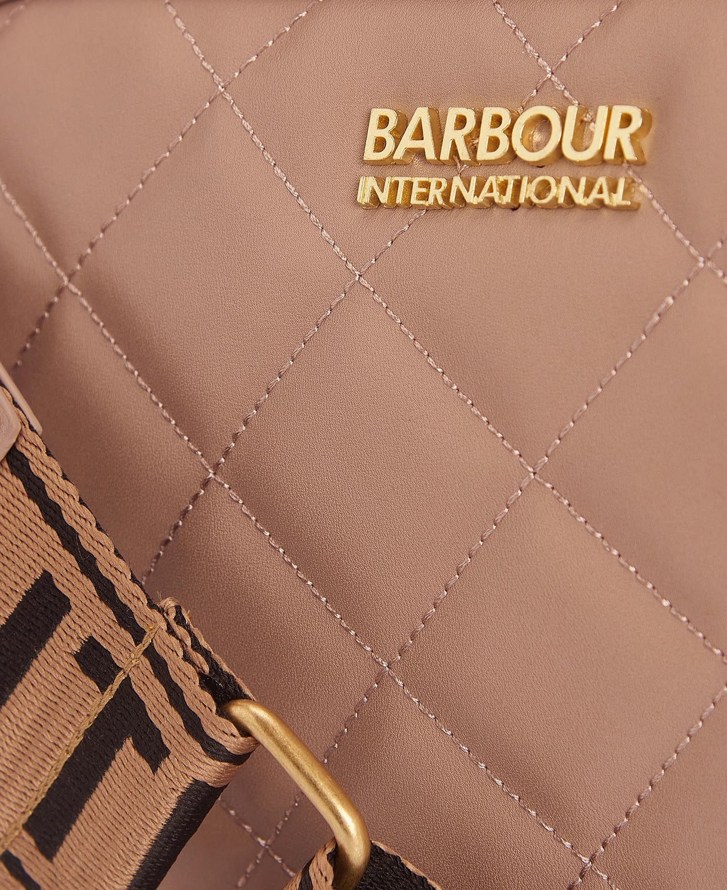 Sloane Quilted Crossbody Bag- Camel