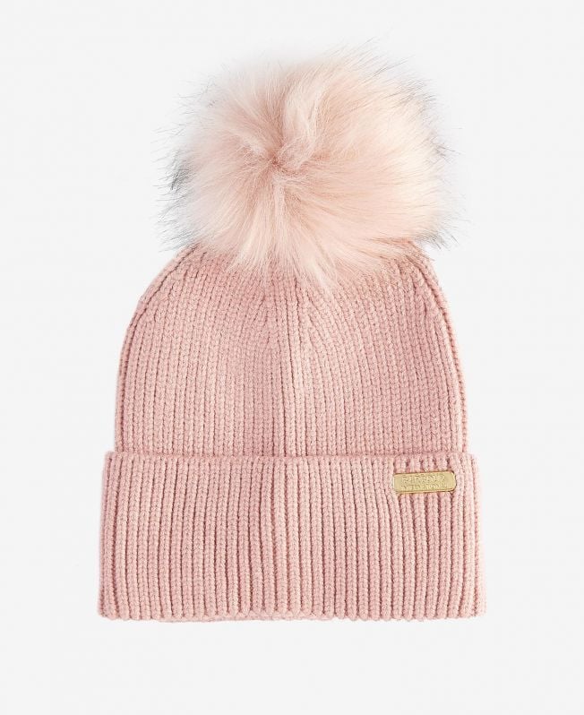 Mallory Pom Beanie- pink