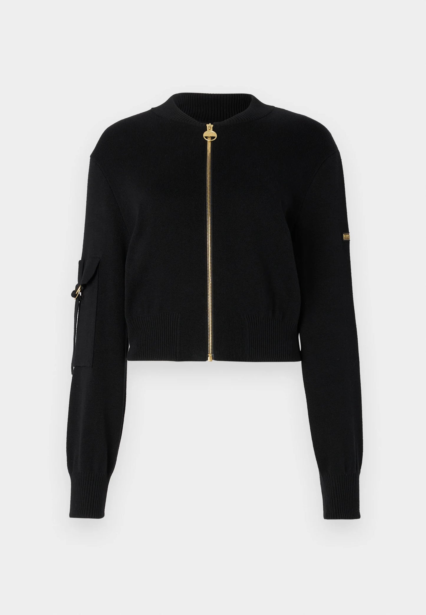 Priya knitted bomber jacket