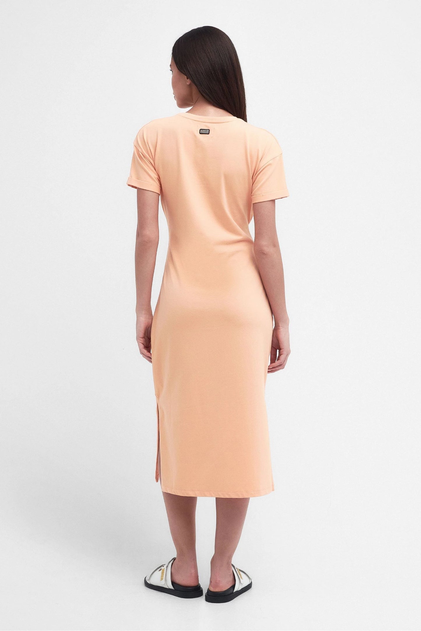 Whitson Midi Dress- Peach Melba