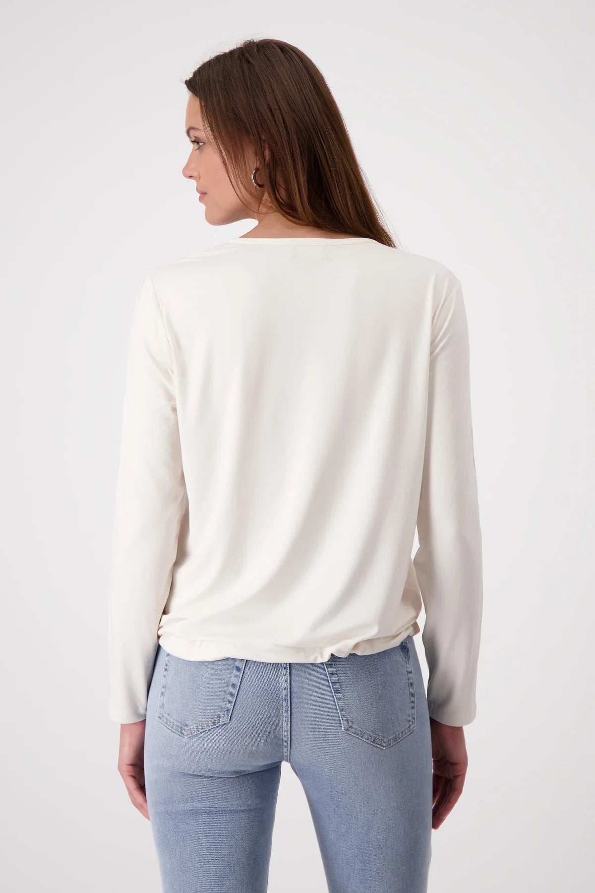 Sandshell jersey back blouse Soft harmony