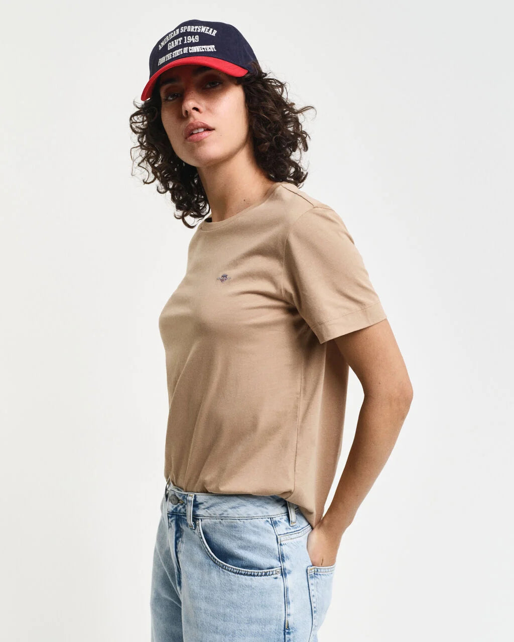 Shield T-shirt - Caramel
