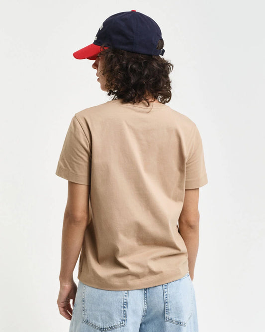 Shield T-shirt - Caramel
