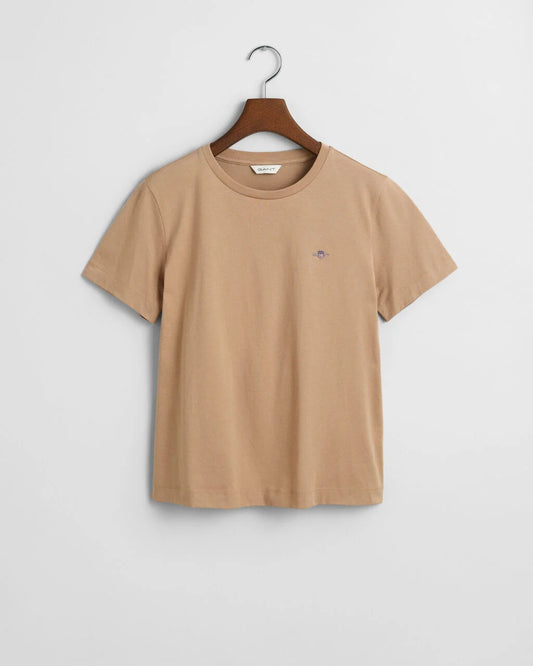 Shield T-shirt - Caramel