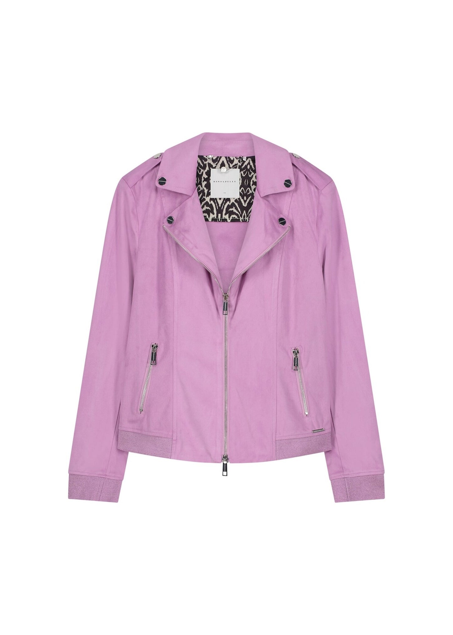 Mosha biker jacket purple