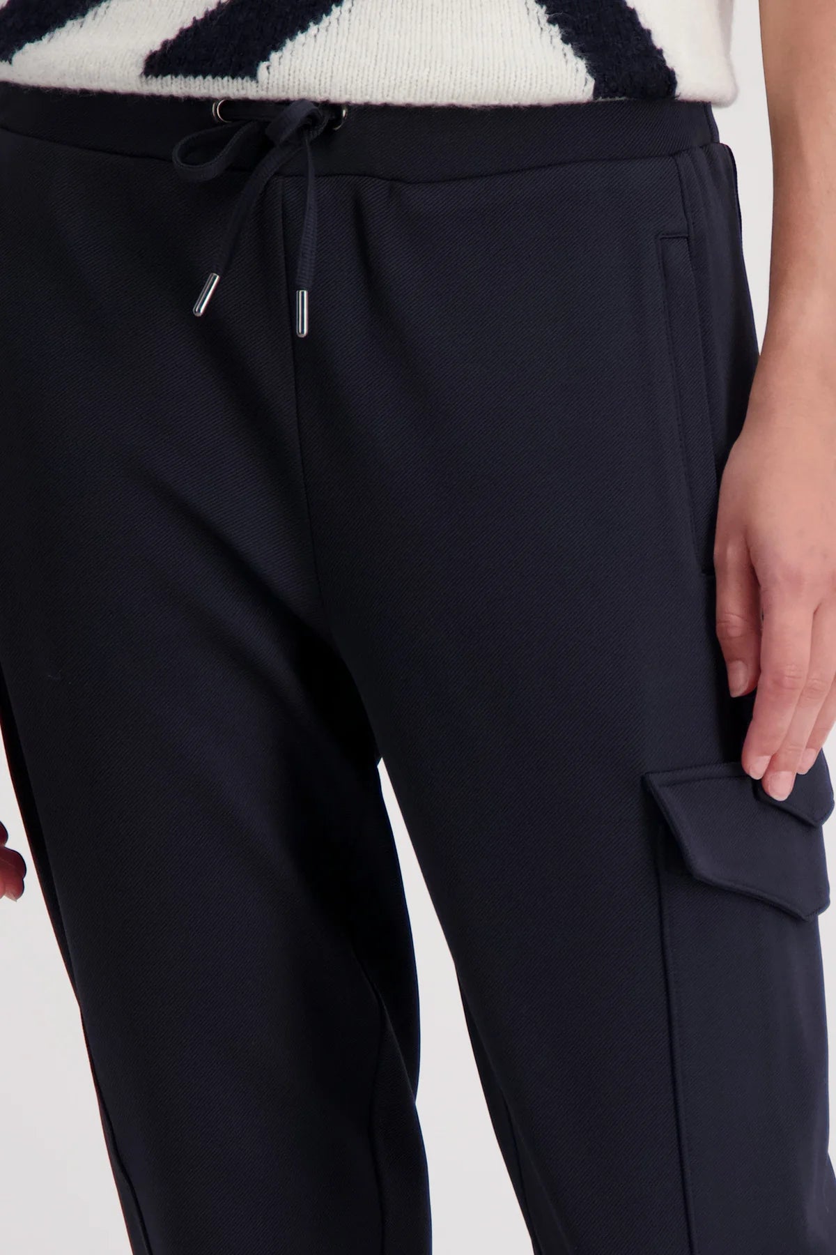 Black cargo trouser